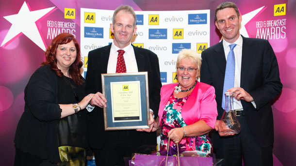 AA B&B Awards 2015: Redruth B&B The Old Railway Yard Named UK's Friendliest