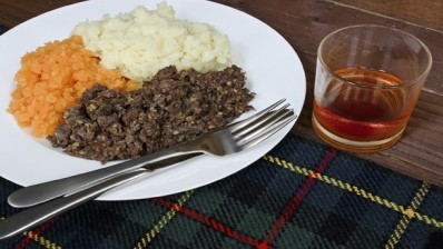 Haggis, neeps and tatties