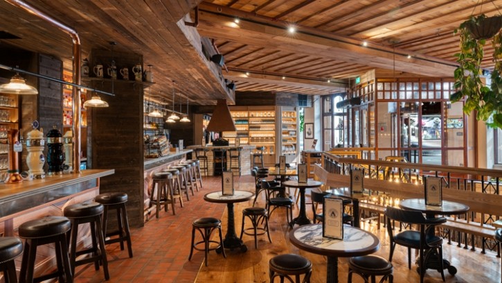 Alpine cook haus and Bavarian bier palace Albert's Schloss has opened its first site in London