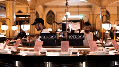 Hot Dogs by Three Darlings Jason Atherton restaurant Harrods